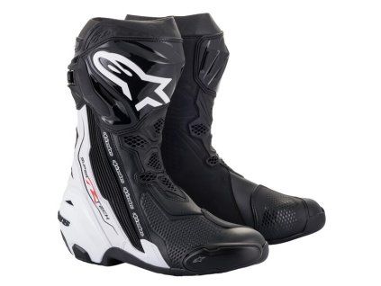 boty SUPERTECH R  ALPINESTARS černá/bílá 2027 (Veľkosť 38)