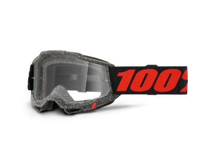 Motokrosové okuliare ACCURI 2 100% - USA HUARAKI - číre plexi