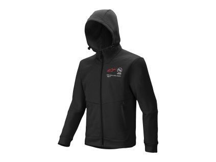mikina RACER MX FLEECE  ALPINESTARS černá 2025 (Veľkosť S)