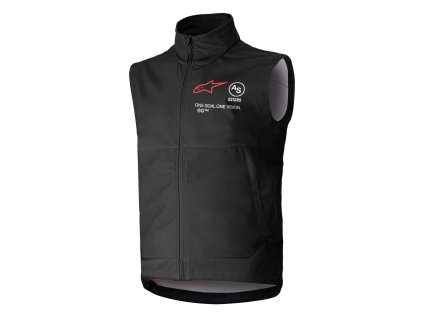 vesta TECHSTAR SOFTSHELL  ALPINESTARS  dětská černá 2025 (Veľkosť S)