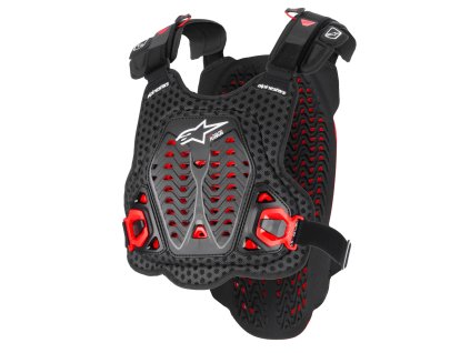 chránič hrudníka A-5 PLASMA ALPINESTARS čierna/červená/biela 2025