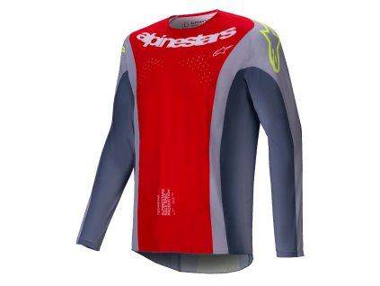 dres TECHSTAR MELT  ALPINESTARS červená/šedá 2025 (Veľkosť M)