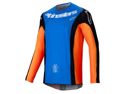 dres TECHSTAR MELT  ALPINESTARS oranžová/modrá 2025 (Veľkosť M)