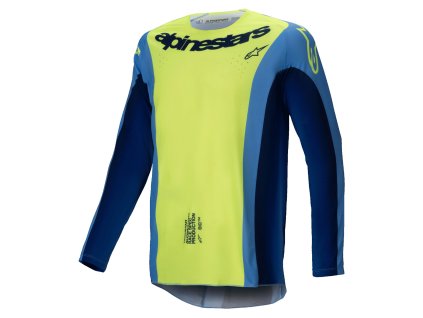 dres TECHSTAR MELT  ALPINESTARS žlutá fluo/modrá 2025 (Veľkosť S)