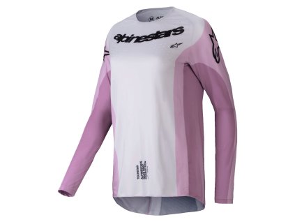 dres STELLA TECHSTAR MELT  ALPINESTARS  dámský černá/krémová/ruměncová 2025 (Veľkosť S)