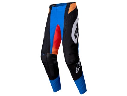 kalhoty TECHSTAR MELT  ALPINESTARS oranžová/modrá 2025 (Veľkosť 28)