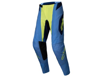 kalhoty TECHSTAR MELT  ALPINESTARS žlutá fluo/modrá 2025 (Veľkosť 28)