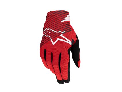 rukavice RADAR PRO  ALPINESTARS červená 2025 (Veľkosť S)