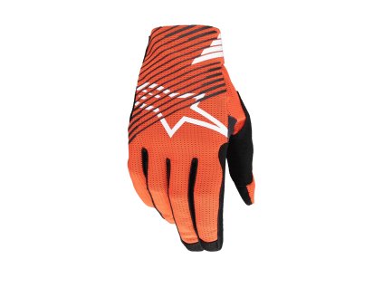 rukavice RADAR PRO  ALPINESTARS oranžová 2025 (Veľkosť S)