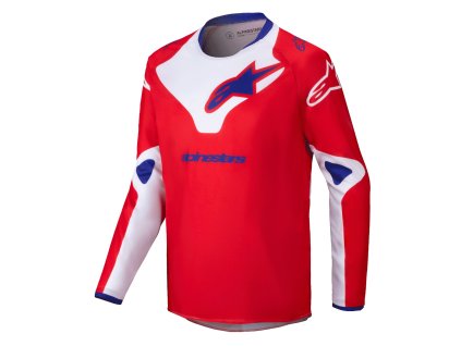 dres RACER VEIL  ALPINESTARS  dětský červená/bílá 2025 (Veľkosť S)