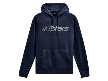mikina BLAZE HOODIE 3  ALPINESTARS modrá/šedá (Veľkosť L)