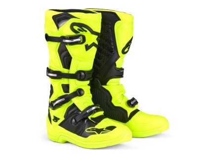 topánky TECH 5 ALPINESTARS yellow fluo/black 2025