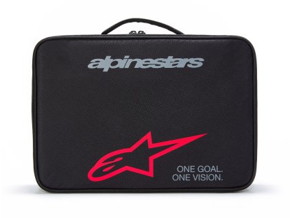 sUPERTECH VISION ALPINESTARS čierno-červené puzdro na okuliare s kapacitou 4 ks okuliarov a príslušenstva