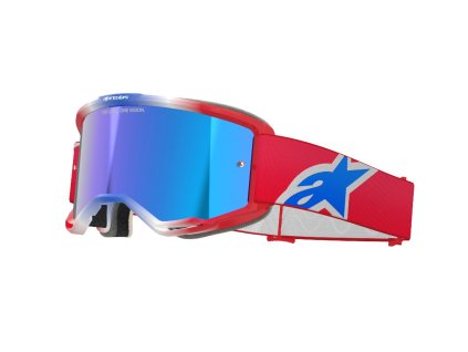 vISION 5 CORP ALPINESTARS červeno-bielo-modré zrkadlové modré plexi 2025