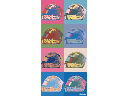 viacúčelový ohrievač krku Pop art ROLEFF