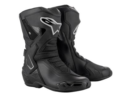 boty STELLA SMX-6 3 DRYSTAR  ALPINESTARS  dámské černá/stříbrná 2025 (Veľkosť 40)