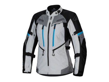 bunda STELLA BOGOTA PRO DRYSTAR  ALPINESTARS  dámská šedá/černá/modrá 2025 (Veľkosť 2XL)