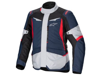 bunda ST-1 WATERPROOF  ALPINESTARS tmavě modrá/černá/červená 2025 (Veľkosť XL)