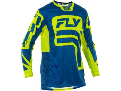 dres LITE LANCER  FLY RACING - USA 2025 modrá/hi-vis (Veľkosť L)