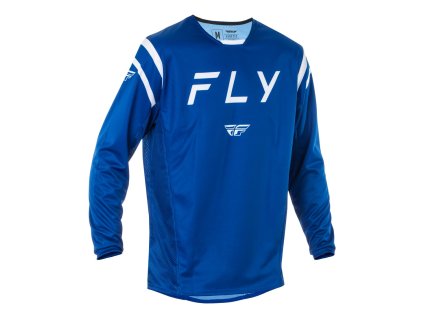 dres KINETIC CENTRE  FLY RACING - USA 2025 modrá/bílá (Veľkosť S)
