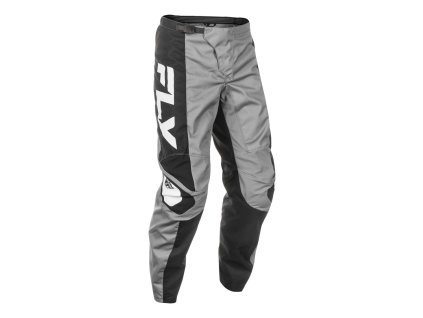 kalhoty F-16  FLY RACING - USA 2025 šedá/černá/bílá (Veľkosť 28)