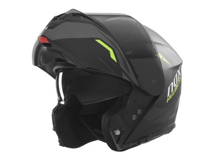 přilba N968 Ultra  NOX černá matná žlutá fluo 2025 (Veľkosť XS)