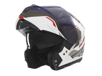 přilba N968 Ultra  NOX bílá šedá 2025 (Veľkosť XS)