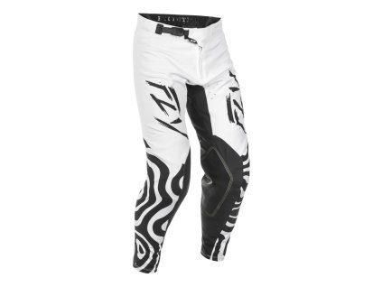 kalhoty EVOLUTION  FLY RACING - USA 2025 bílá/černá (Veľkosť 34)