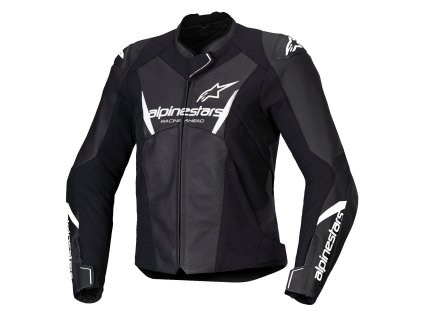 bunda STELLA FASTER 3 ALPINESTARS čierna/biela 2025