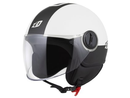 prilba C35 ZED biela/čierna 2025