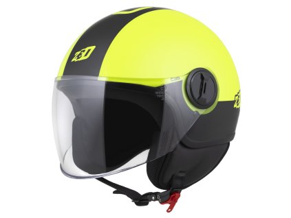 přilba C35  ZED žlutá fluo/černá 2026 (Veľkosť L (58 cm))