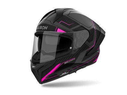 přilba MATRYX Rocket  AIROH růžová matná 2026 (Veľkosť XS)