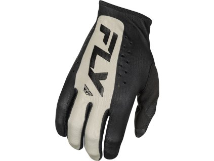 rukavice LITE  FLY RACING - USA 2025 černá/šedá (Veľkosť 2XL)