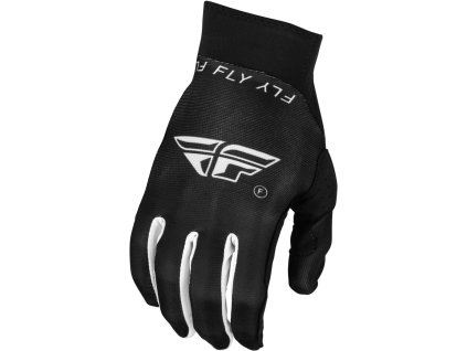 rukavice PROLITE  FLY RACING - USA černá/bílá (Veľkosť XS)