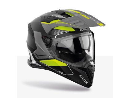 přilba BANDIT Tune  AIROH žlutá matná 2026 (Veľkosť XS)