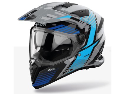 přilba BANDIT Spicy  AIROH modrá lesklá 2026 (Veľkosť XS)