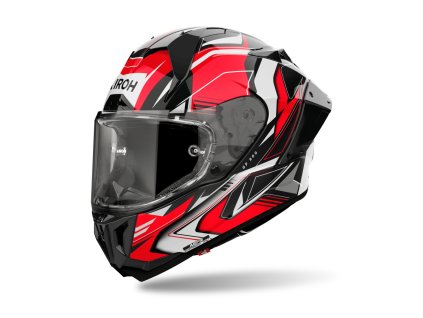 přilba GP800 Must  AIROH červená lesklá 2026 (Veľkosť XS)