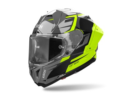 prilba GP800 Master AIROH žltá lesklá 2025