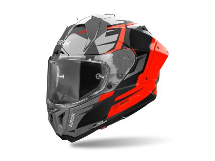 přilba GP800 Master  AIROH oranžová lesklá 2026 (Veľkosť XS)