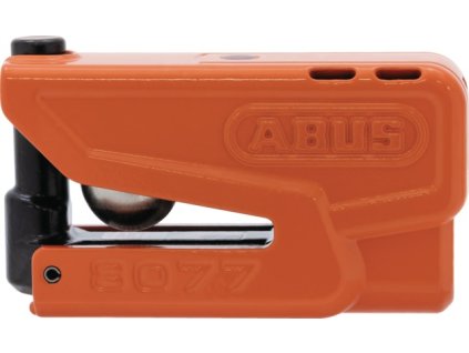 zámok kotúčovej brzdy s alarmom Granit Detecto XPlus 20 priemer strmeňa 13 mm ABUS oranžový