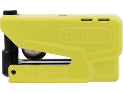 zámok kotúčovej brzdy s alarmom Granit Detecto XPlus 20 priemer strmeňa 13 mm ABUS žltá