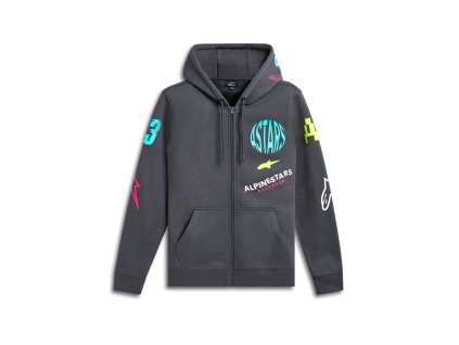 mikina VARIGATE HOODIE  ALPINESTARS tmavě šedá (Veľkosť M)