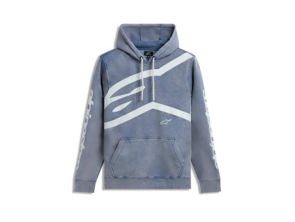 mikina UNBOUND HOODIE  ALPINESTARS břidlicová modrá (Veľkosť M)