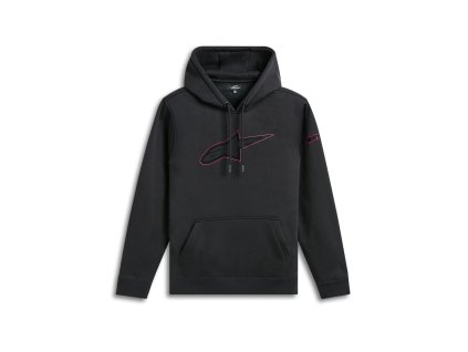 mikina INSIGNIA HOODIE  ALPINESTARS černá (Veľkosť M)