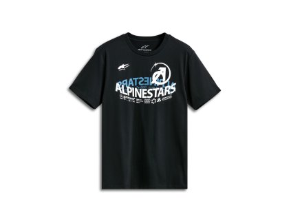 triko SEMICIRCLE CSF  ALPINESTARS černá (Veľkosť M)