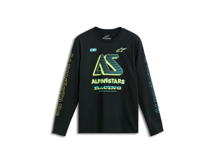 triko AYESS CSF dlouhý rukáv  ALPINESTARS černá (Veľkosť M)