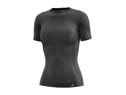 funkční triko s krátkým rukávem K-DRY  dámské TECSO tmavě šedá (Veľkosť XS/S (38/40))