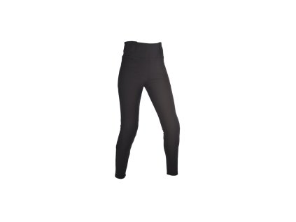 ZKRÁCENÉ kalhoty SUPER LEGGINGS  OXFORD  dámské legíny s Aramidovou podšívkou  černé (Veľkosť 8/28)