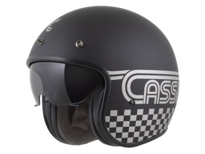 přilba Oxygen 20 Rondo  CASSIDA černá matná/stříbrná 2026 (Veľkosť 2XL (63 až 64 cm))