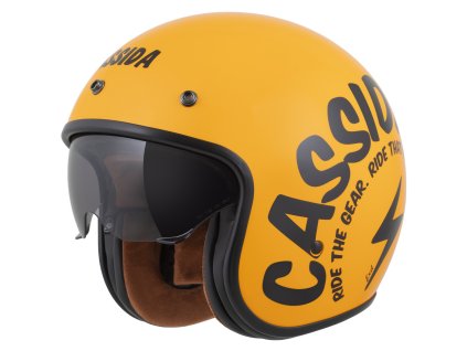 přilba Oxygen 20 Gear  CASSIDA žlutá/černá 2026 (Veľkosť 2XL (63 až 64 cm))